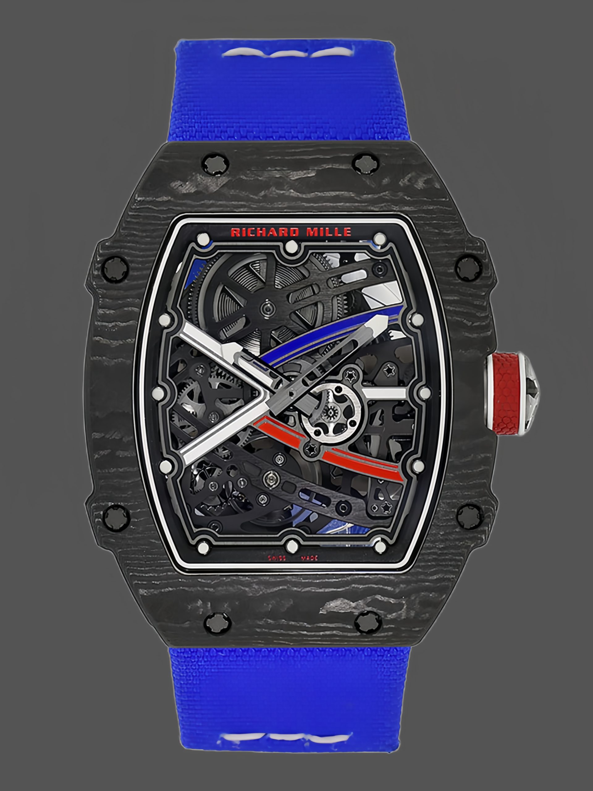 D7D465CA-4C6E-CDAC-BD18-E567B8C94DDB Richard Mille RM 67-02 Automatic Sebastian Ogier Black Blue - Image 1