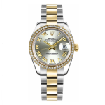 Rolex Datejust 31 Ladies Diamond Watch 178383-0040