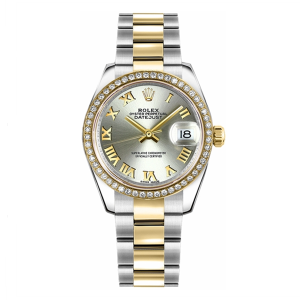 Rolex Datejust 31 Ladies Diamond Watch 178383-0040
