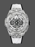 418.NX.2001.RX.1604.MXM20 Hublot Big Bang Partnerships Sang Bleu II Titanium Diamond