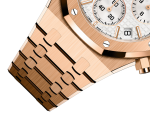 ROYAL OAK Pink Gold Silver-Toned Dial CHRONOGRAPH 41mm - Image 4