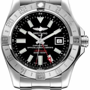 Avenger II GMT Black Dial 43mm