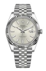 Rolex Datejust 41 Silver Dial Men's Watch M126334-0004
