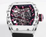 Richard Mille RM 38 02 Bubba Watson Tourbillon White Case Rubber & Fabric Strap - Image 16