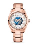 Seamaster Series AQUA TERRA 150M 43 mm, 18k Sedna™ gold case on 18k Sedna™ gold bracelet 220.50.43.22.02.001