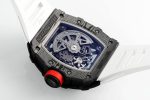 Richard Mille RM 035-02 Rafael Nadal NTPT Carbon on White Rubber Strap - Image 8