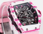 Richard Mille RM 38 02 Bubba Watson Tourbillon Pink Rubber Strap - Image 5