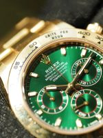 Rolex Cosmograph Daytona Oyster Yellow Gold Green Dial 116508-0013 Replica - Image 15