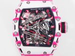 Richard Mille RM 38 02 Bubba Watson Tourbillon Pink Rubber Strap - Image 3