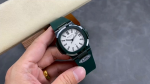 Patek Philippe Nautilus Green Rubber White Dial 5711 40MM Watch - Image 2