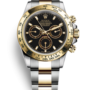 Rolex Daytona Two Tone Black Dial 40mm 116503-0004