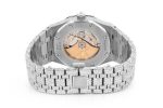 ICED OUT WATCH REPLICA AUDEMARS PIGUET ROYAL OAK 41MM STAINLESS STEEL FULL VVS MOISSANITE - Image 3