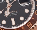 Rolex GMT-Master II 40mm Root Beer Black Dial Oyster Bracelet 18k Rose Gold Watch 126715chnr-0001 - Image 11