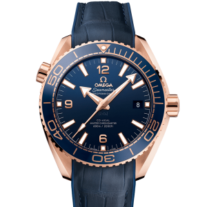 PLANET OCEAN 600M Deep Blue / Gold 43.5mm