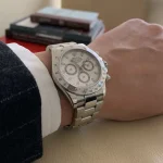 Rolex Cosmograph Daytona Steel Men's Luxury Watch 16520 - Image 11