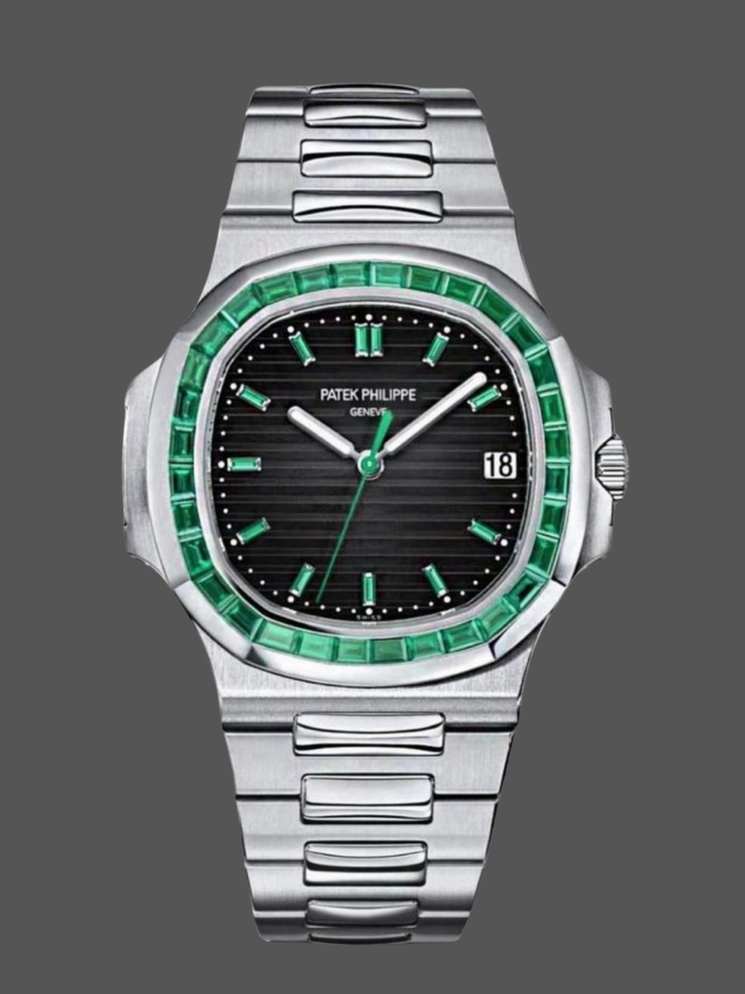 EE1631EB-4A9C-ACEF-50FB-EF03DEC3624F Replica Patek Philippe Nautilus 5711 113P 40mm Mens Watch - Image 1