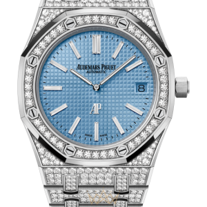 ROYAL OAK Blue Dial White Gold Bracelet