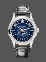 Replica Patek Philippe Complications Annual Calendar White Gold 5205G 013 40mm Mens Watch