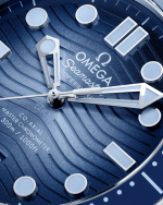 Omega Seamaster Series 300m diving watch 42mm, stainless steel case with rubber strap - Image 4