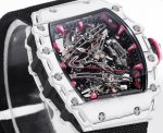 Richard Mille RM 38 02 Bubba Watson Tourbillon White Case Rubber & Fabric Strap - Image 26