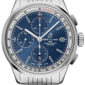 Premier Chronograph Blue Dial 42mm