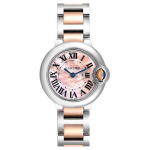 BALLON BLEU Pink Mother of Pearl Dial 28mm