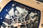 Richard Mille RM 035 Black Toro Nadal Rose Gold Replica Watch - Image 6