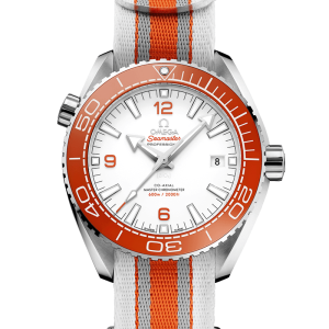 PLANET OCEAN 600M White / Orange 43.5mm