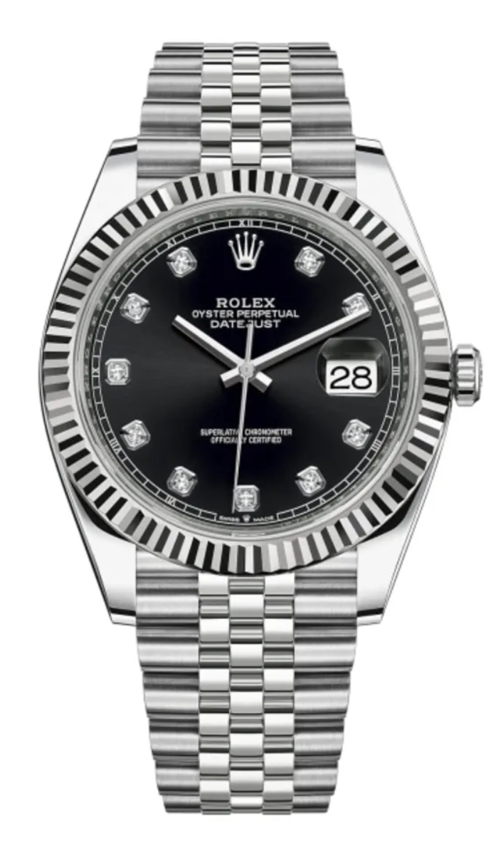 F84659BE-B60F-73FE-7DC9-05C1140B003C Rolex Datejust 41 Men's Watch M126334-0012 - Image 1