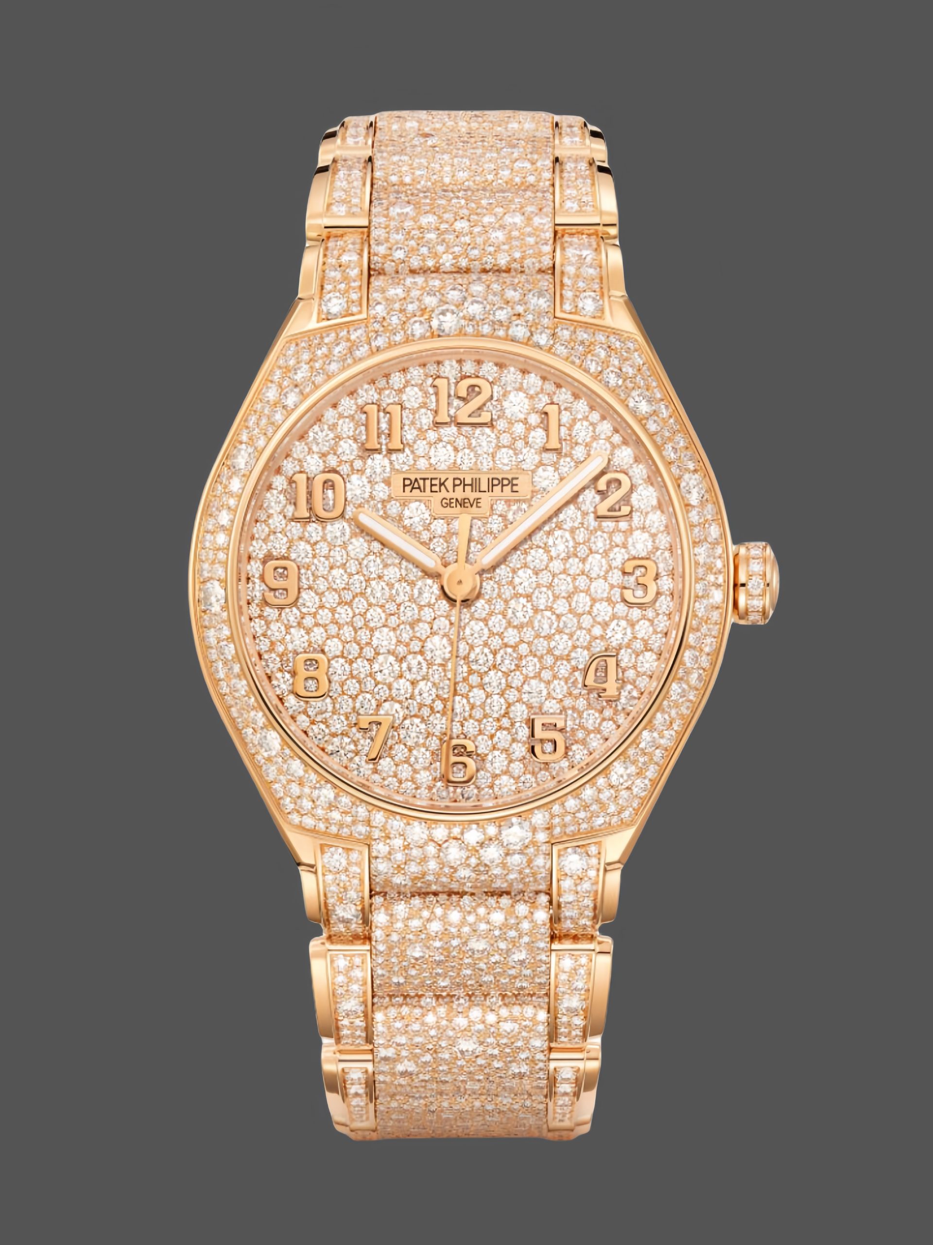 F8C0E76A-1C99-4BFC-3D3B-478D17F7C5A3 Patek Philippe Twenty~4 Automatic Haute Joaillerie Rose Gold 7300 1450R 001 - Image 1