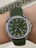 Patek Philippe Aquanaut 5167 300G 010 Black & Green & Brown 40mm - Image 17