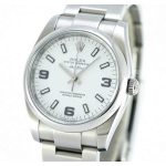 Rolex Air King Stainless Steel White Dial 114200 Replica - Image 4