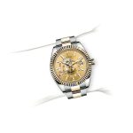 Rolex Sky-Dweller Automatic Men's 18kt Yellow Gold Champagne Dial Oyster Watch 330933-0001 - Image 2