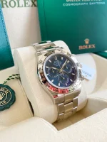Rolex Cosmograph Daytona 116509 Blue Index Oyster White Gold Mens Watch - Image 18
